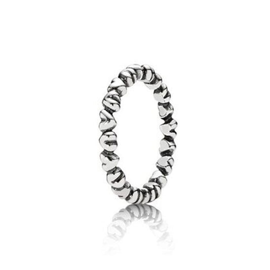 Image de Bague Femme Pandora SMALL HEARTS 10, un produit de qualité par Rue des Bijoux