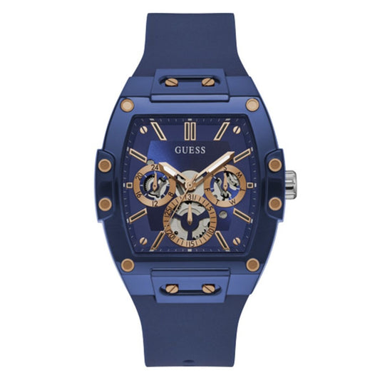 Image de Montre Homme Guess GW0203G7, disponible chez Rue des Bijoux, parfaite pour un look élégant et sophistiqué.