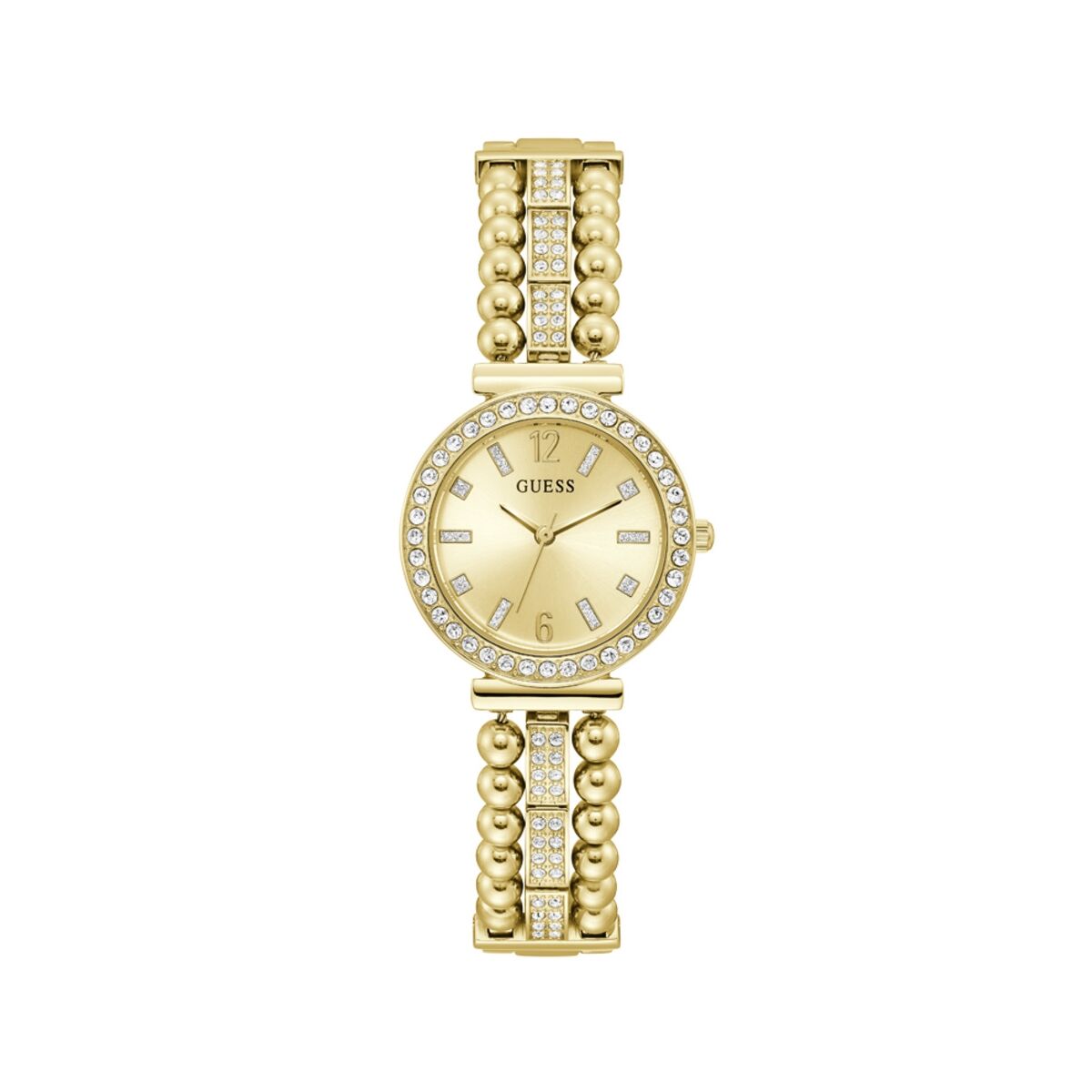 Image de Montre Femme Guess GW0401L2, disponible chez Rue des Bijoux, parfaite pour un look élégant et sophistiqué.