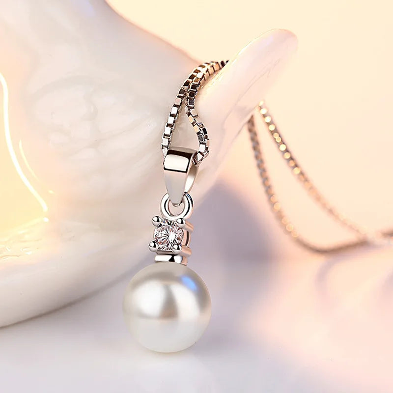 Collier en argent 925 perle