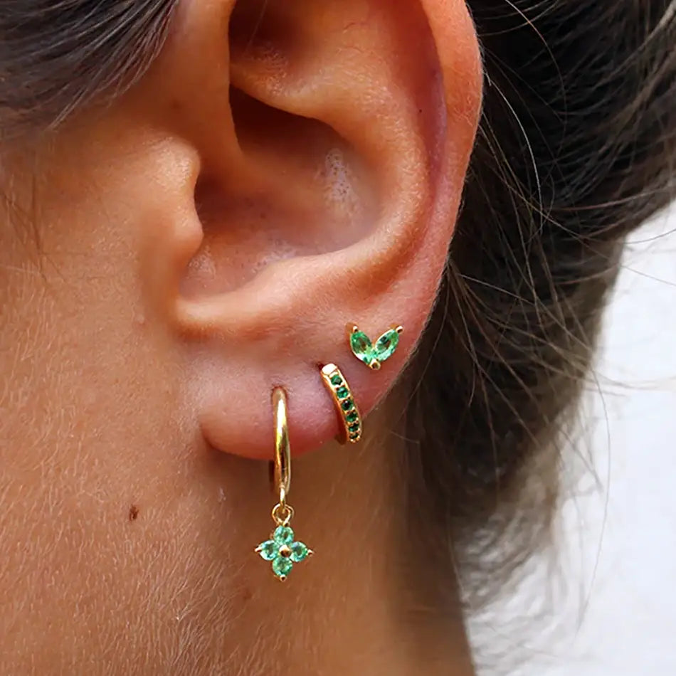 Boucles d'oreilles Jade