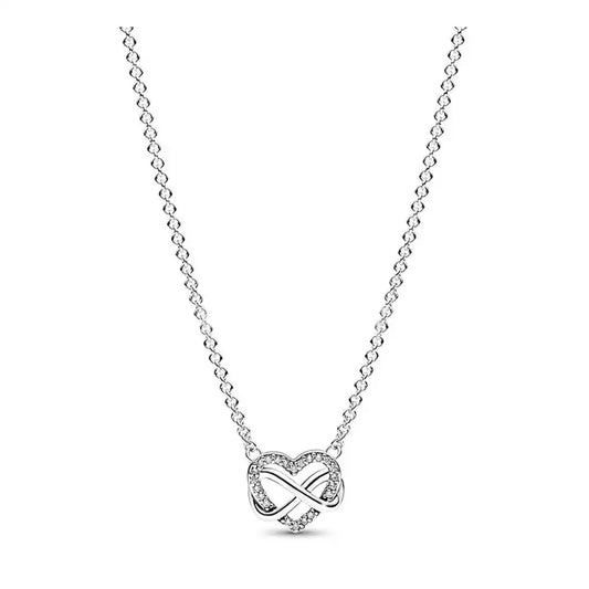 collier en argent coeur pendentif