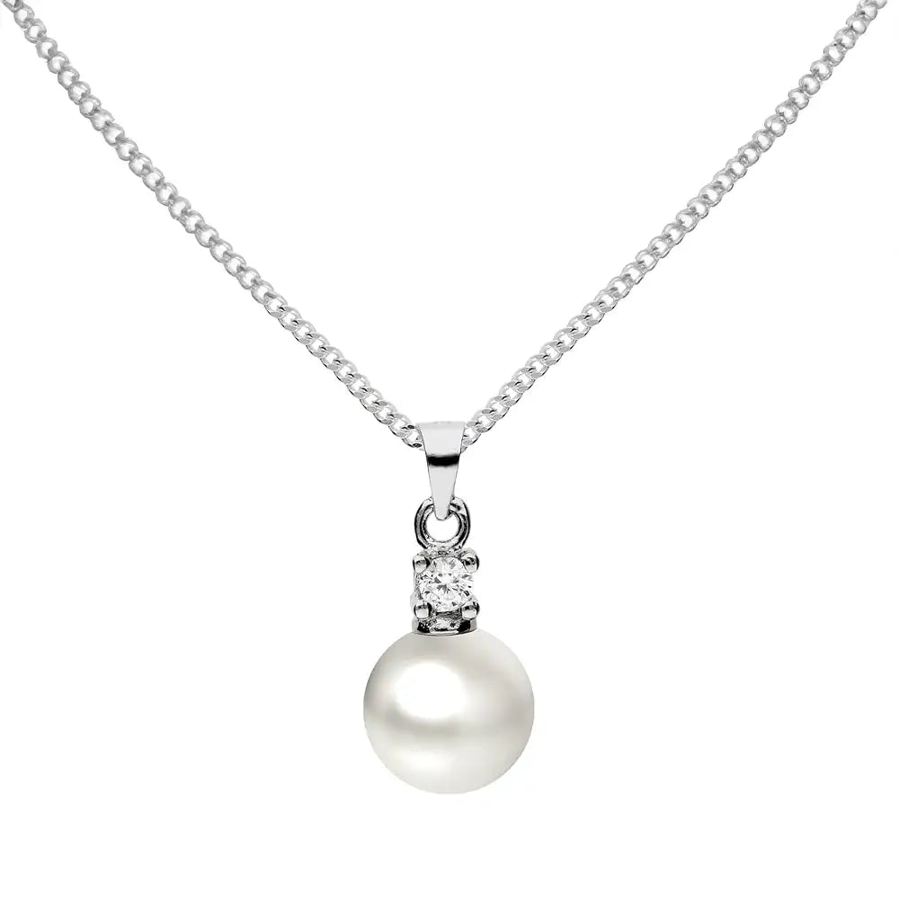 collier perle en argent